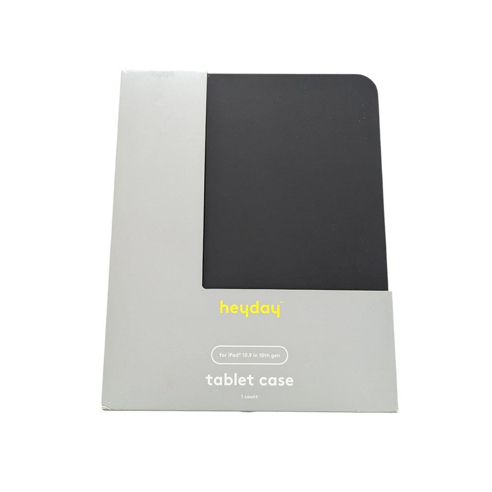 J3-O Apple iPad 10.9-inch (2022, 10th Generation)‎ Case - heyday In Black